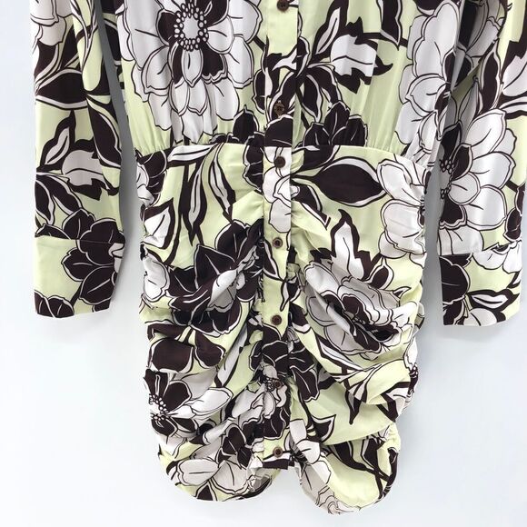 Le Superbe Rose Garden Dress in Mint Chip - Picture 5 of 12